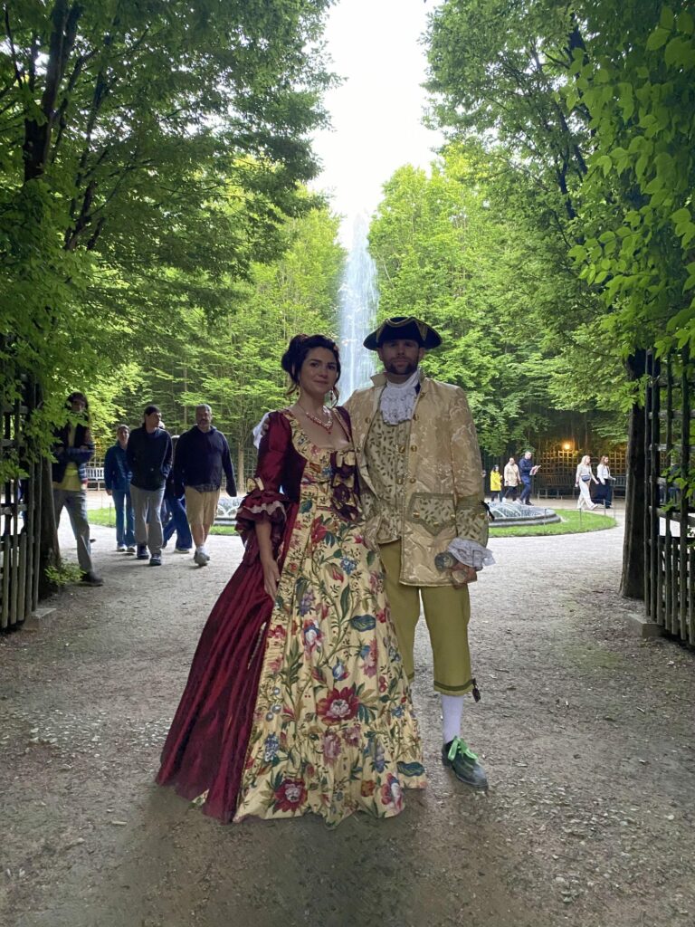 Bal Costumé jardins Versailles